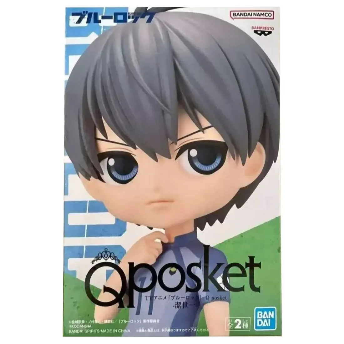 Фигурка Q Posket Blue Lock Yoichi Isagi (Ver B) 16cm 4983164191301