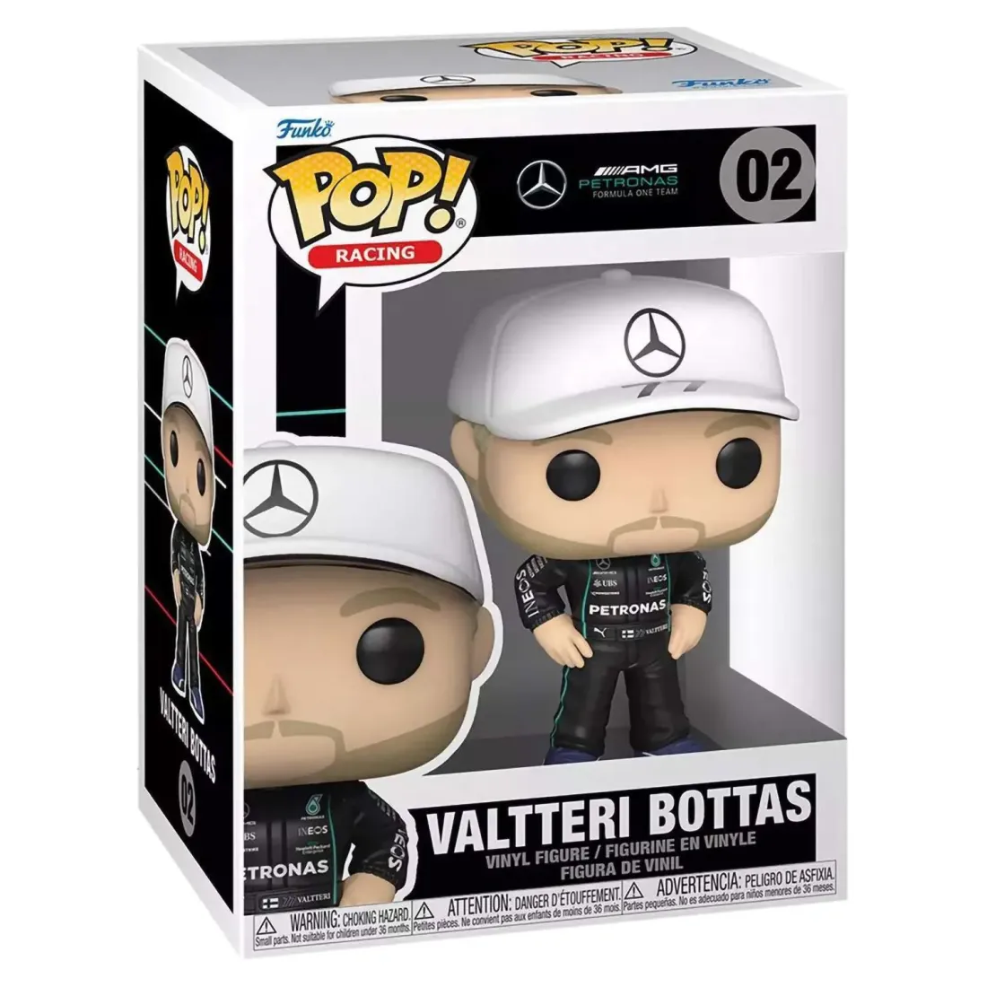 Фигурка Funko POP! Racing F1 Mercedes-AMG Petronas Formula One Valtteri Bottas (02) 62221