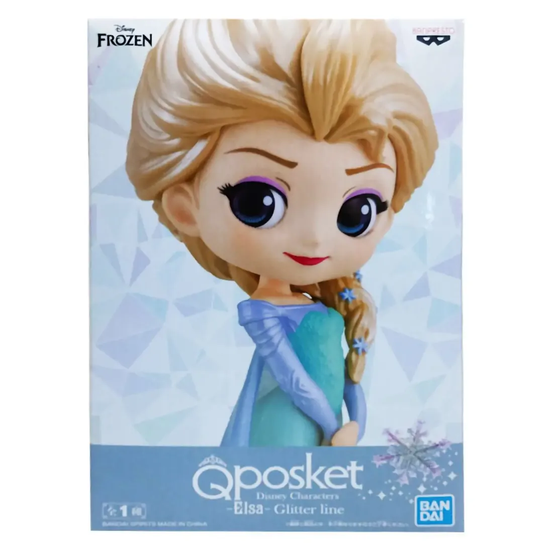 Фигурка Q posket Disney Холодное Сердце Эльза Glitter line BP17520P