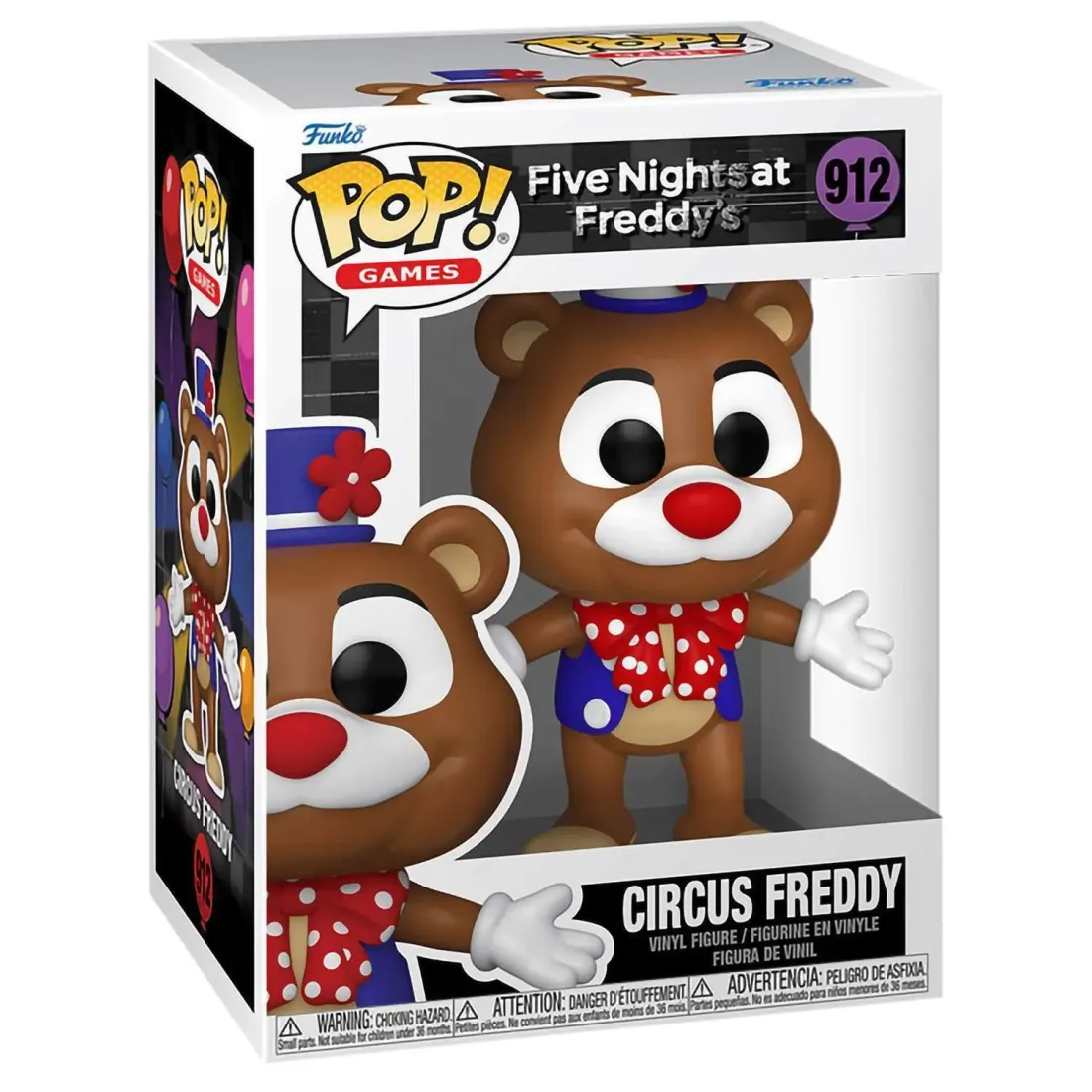 Фигурка Funko POP! Games FNAF Balloon Circus Circus Freddy (912) 67630