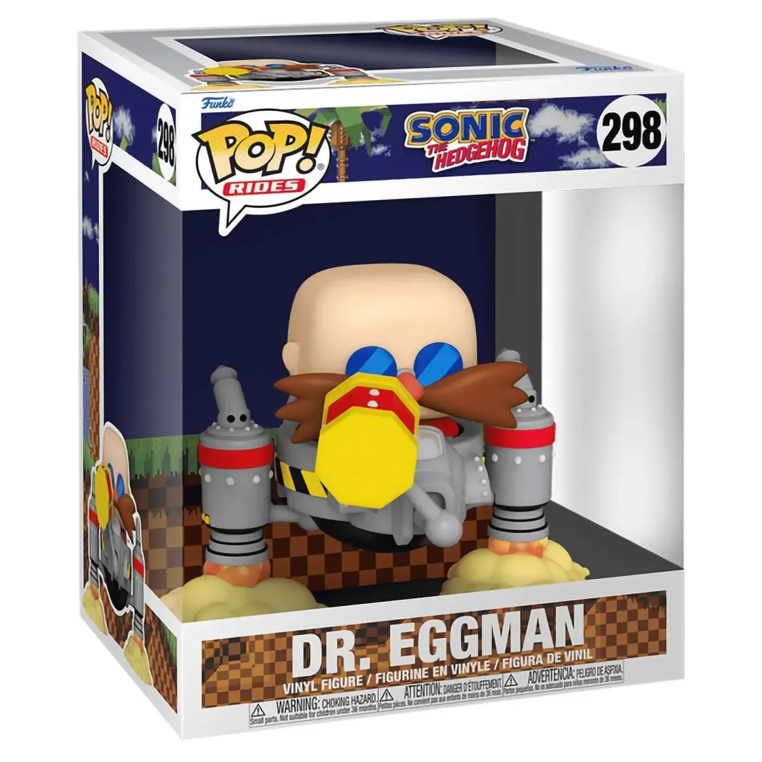 Фигурка Funko POP! Rides Sonic the Hedgehog Dr. Eggman (298) 70584