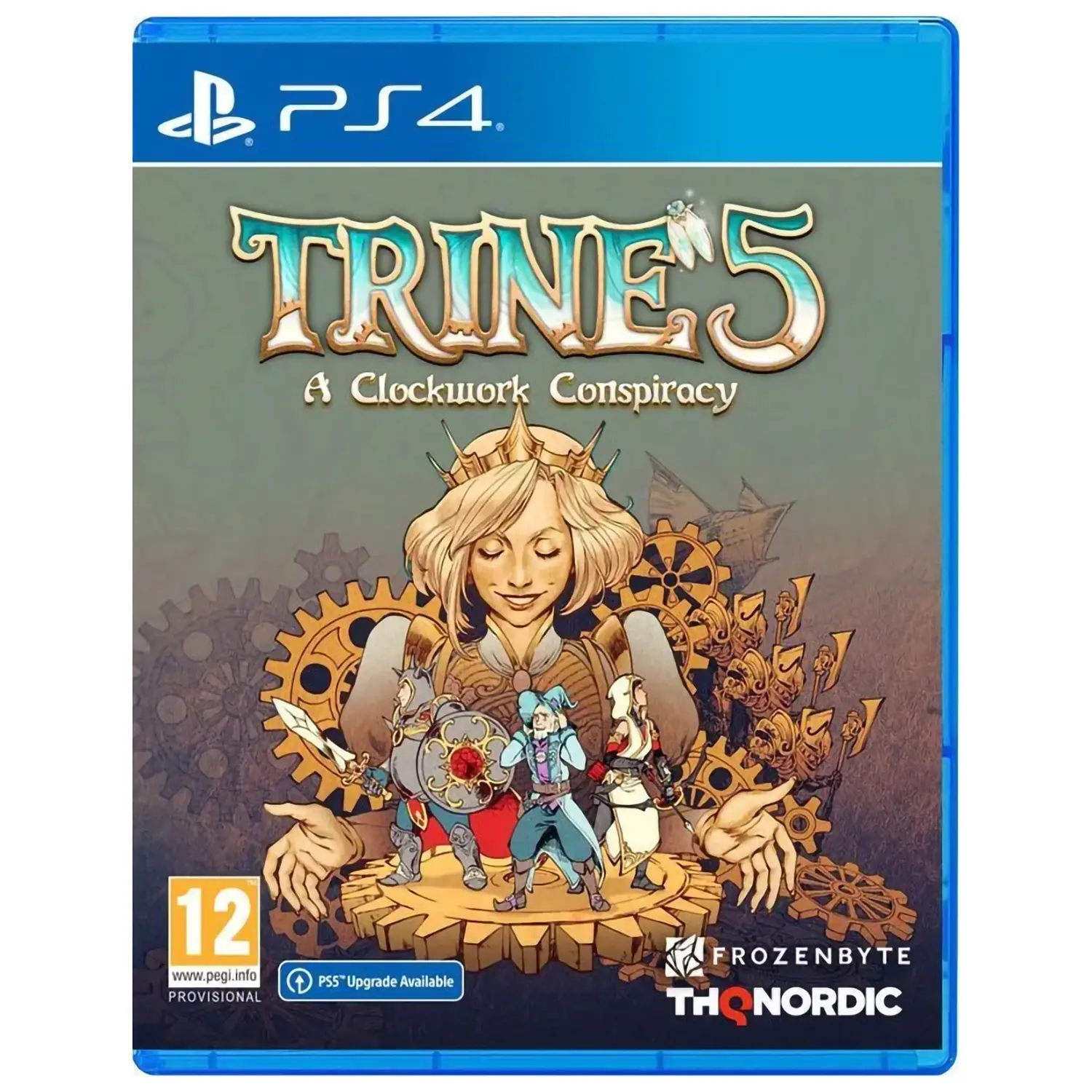 Trine 5: A Clockwork Conspiracy /PS4 (Русские субтитры)