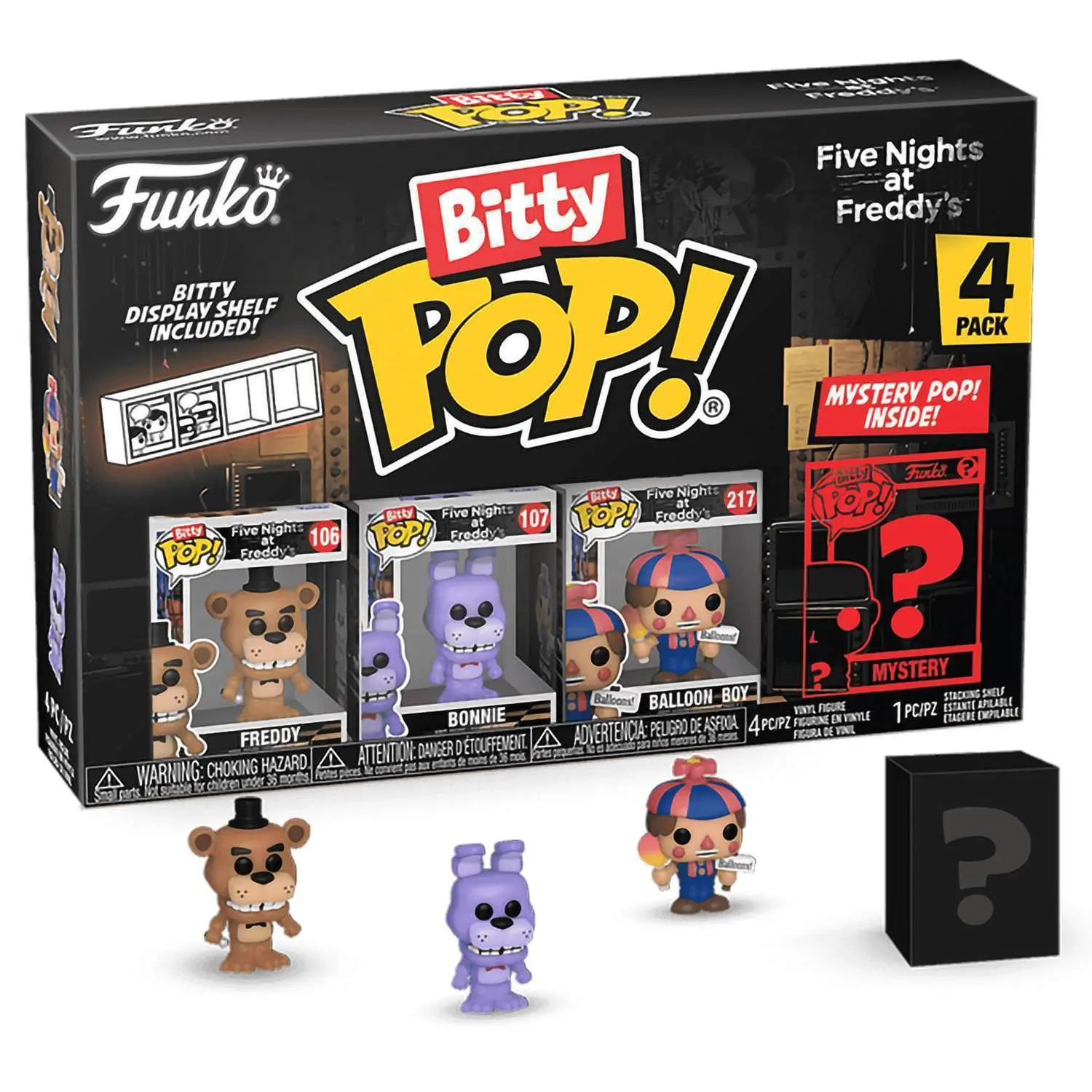 Фигурка Funko Bitty POP! ФНАФ Фредди + Бонни + Balloon Boy+?