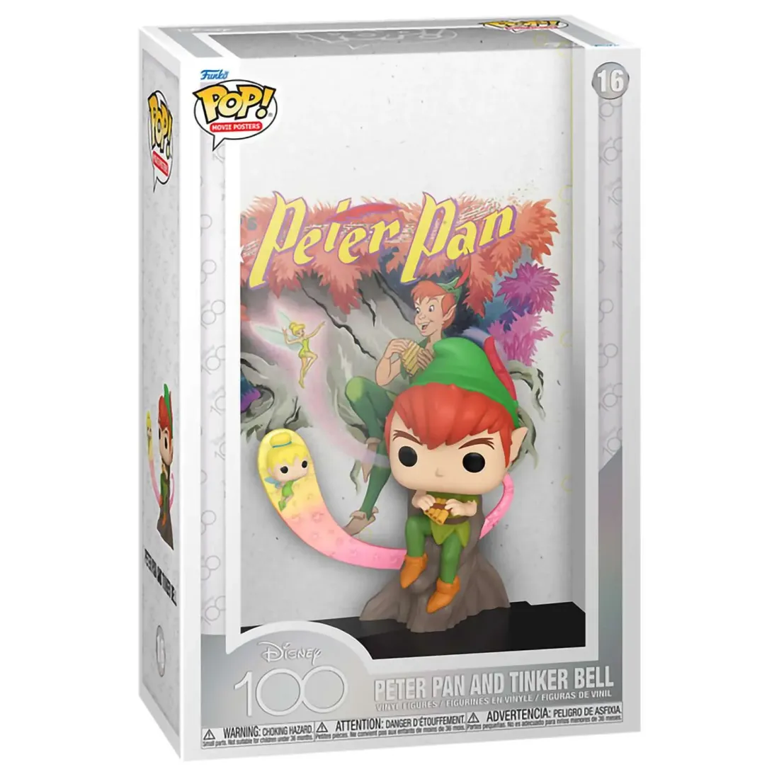 Фигурка Funko POP! Movie Posters Disney D100 Peter Pan and Tinker Bell (16) 70143