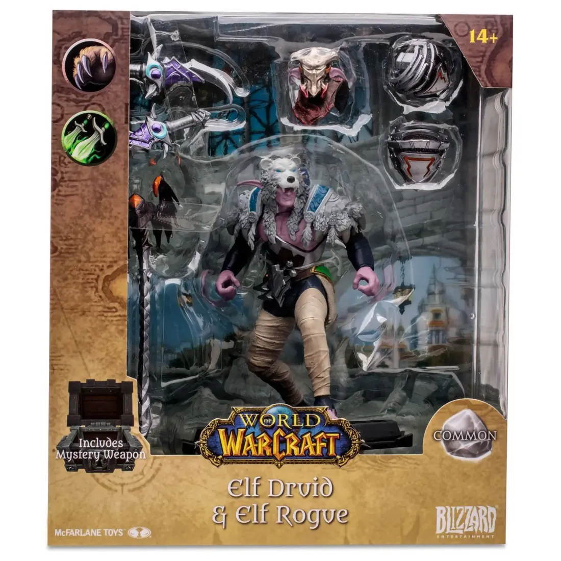 Фигурка World of Warcraft Elf Druid & Rogue 166729