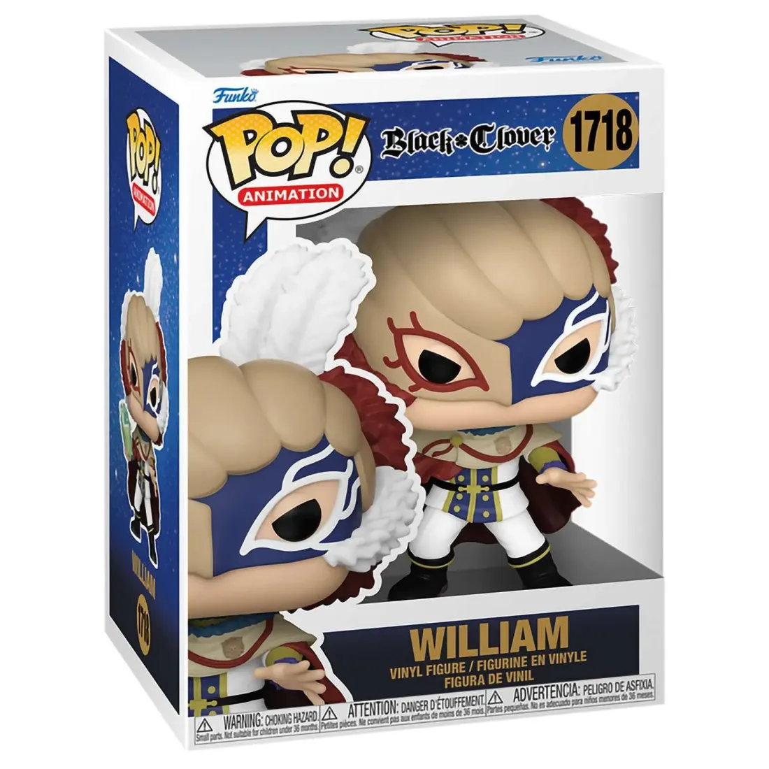 Фигурка Funko POP! Animation Black Clover William (1718) 59241