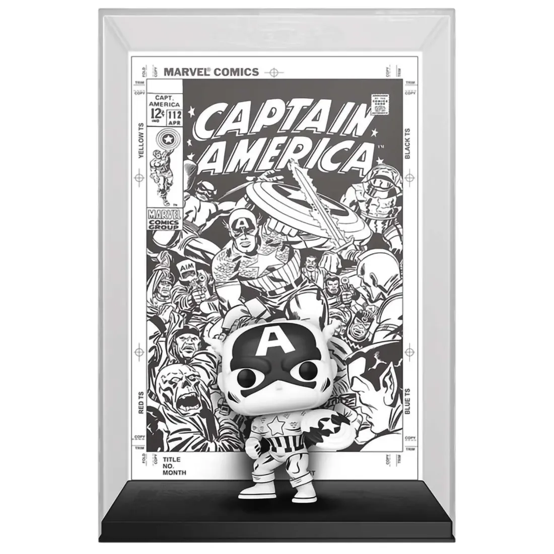 Фигурка Funko POP! Comic Covers Marvel\'s 85th Captain America #112 Captain America (61) 80961