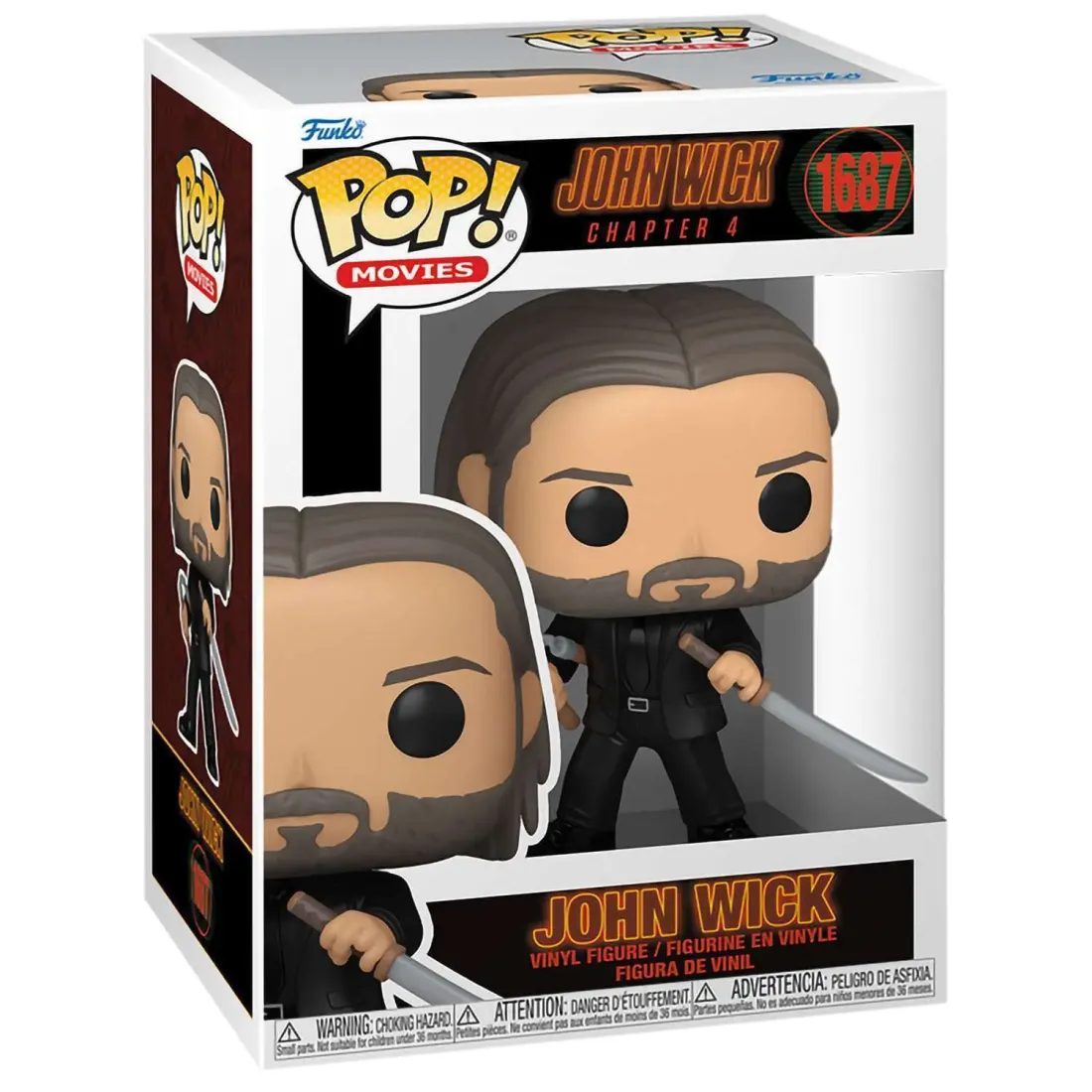 Фигурка Funko POP! Movies John Wick 4 John Wick (1687) 76103