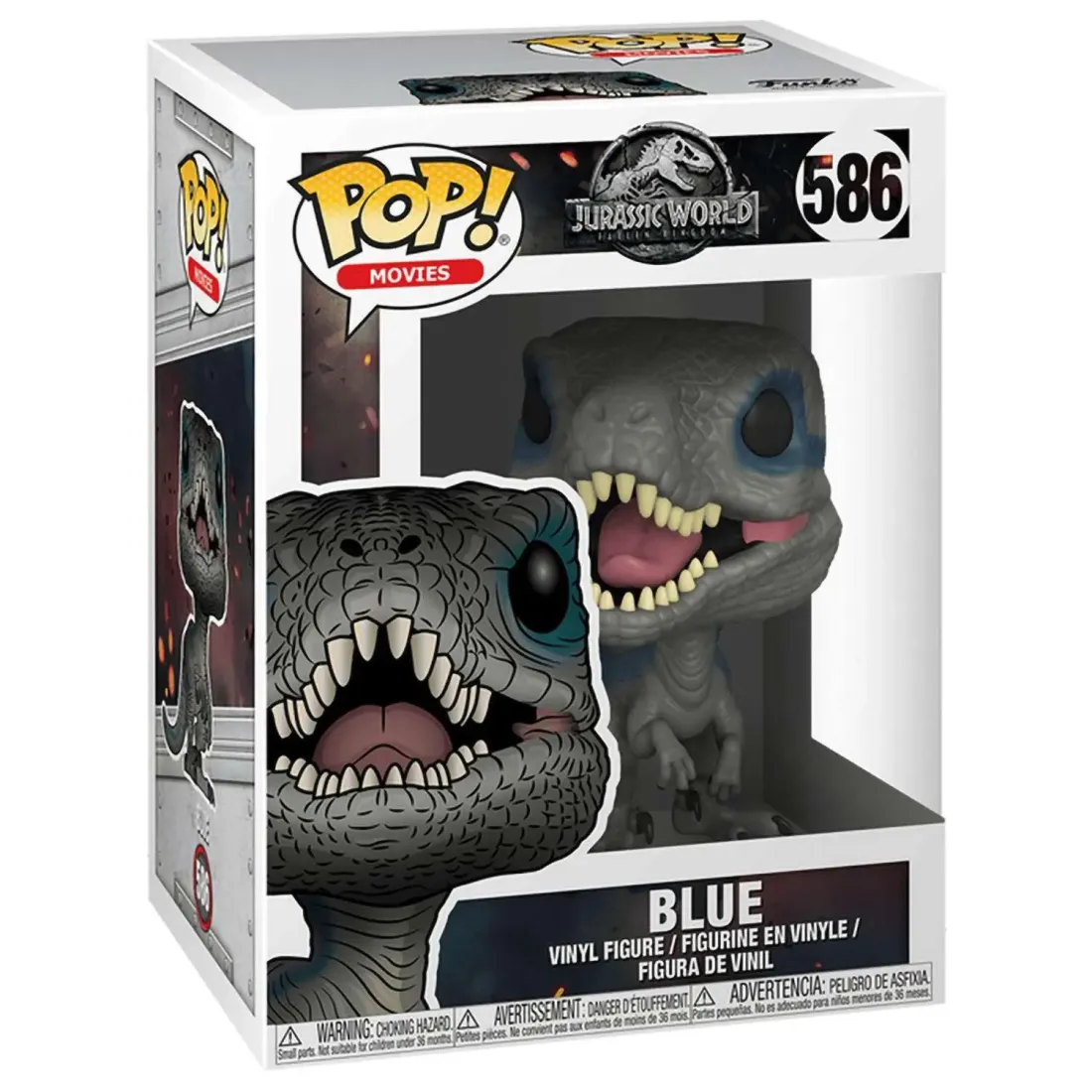Фигурка Funko POP! Movies Jurassic World 2 Blue (New Pose) (586) 30980