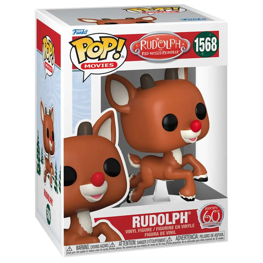 Фигурка Funko POP! Movies Rudolph 60th Rudolph (Flying​) (1568) 81043