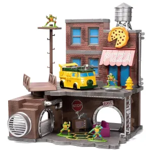 Набор фигурок Nano Черепашки-ниндзя Nanoscene 4шт 34679