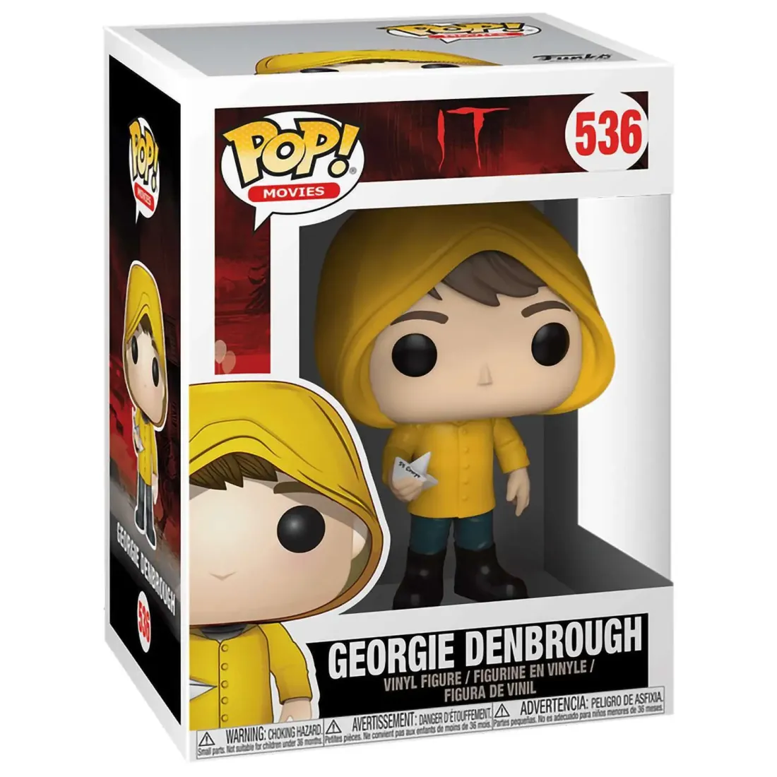 Фигурка Funko POP! Movies IT S2 Georgie Denbrough w/Boat w/Chase (536) 29520