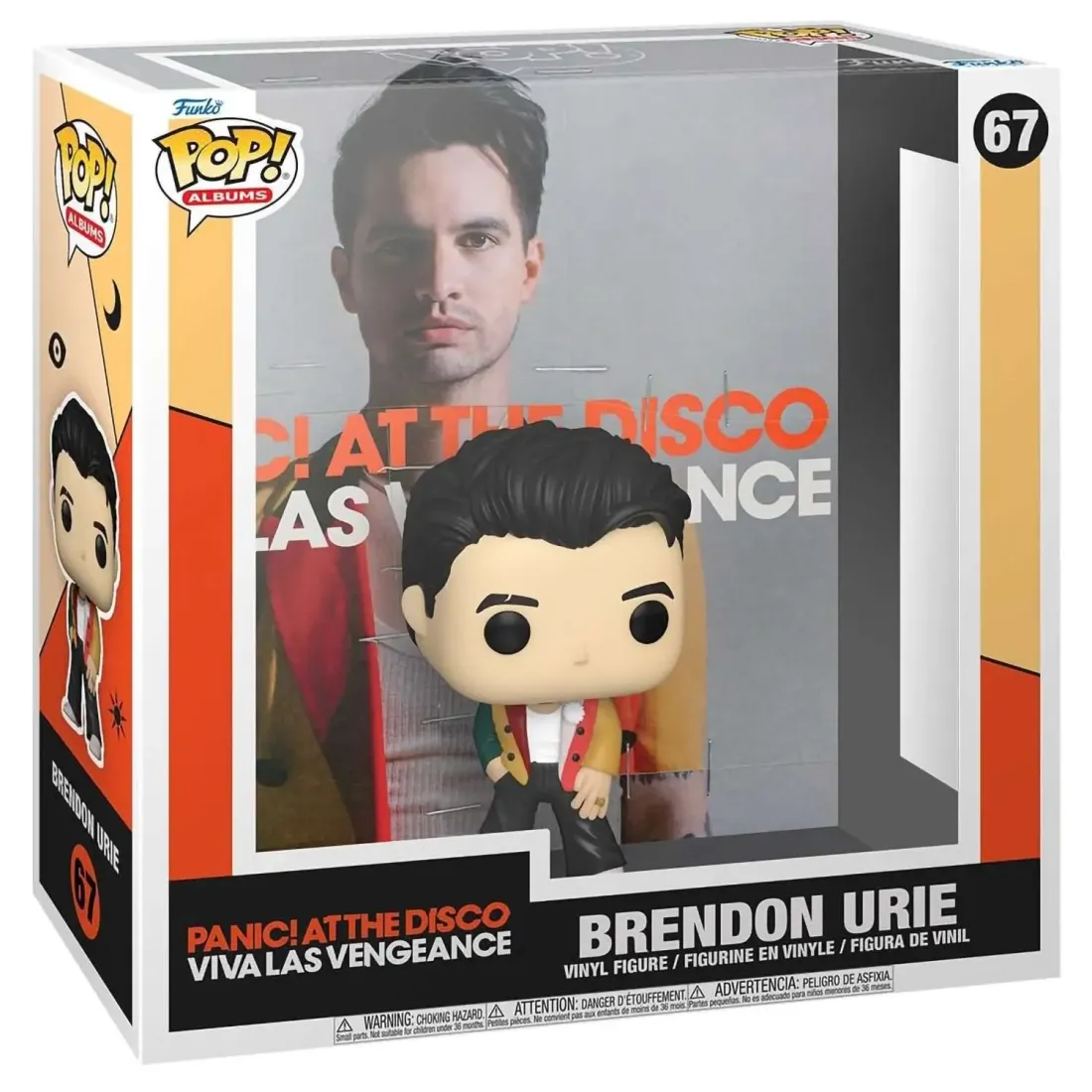 Фигурка Funko POP! Albums Panic! At The Disco Viva Las Vengeance Brendon Urie (67) 75382