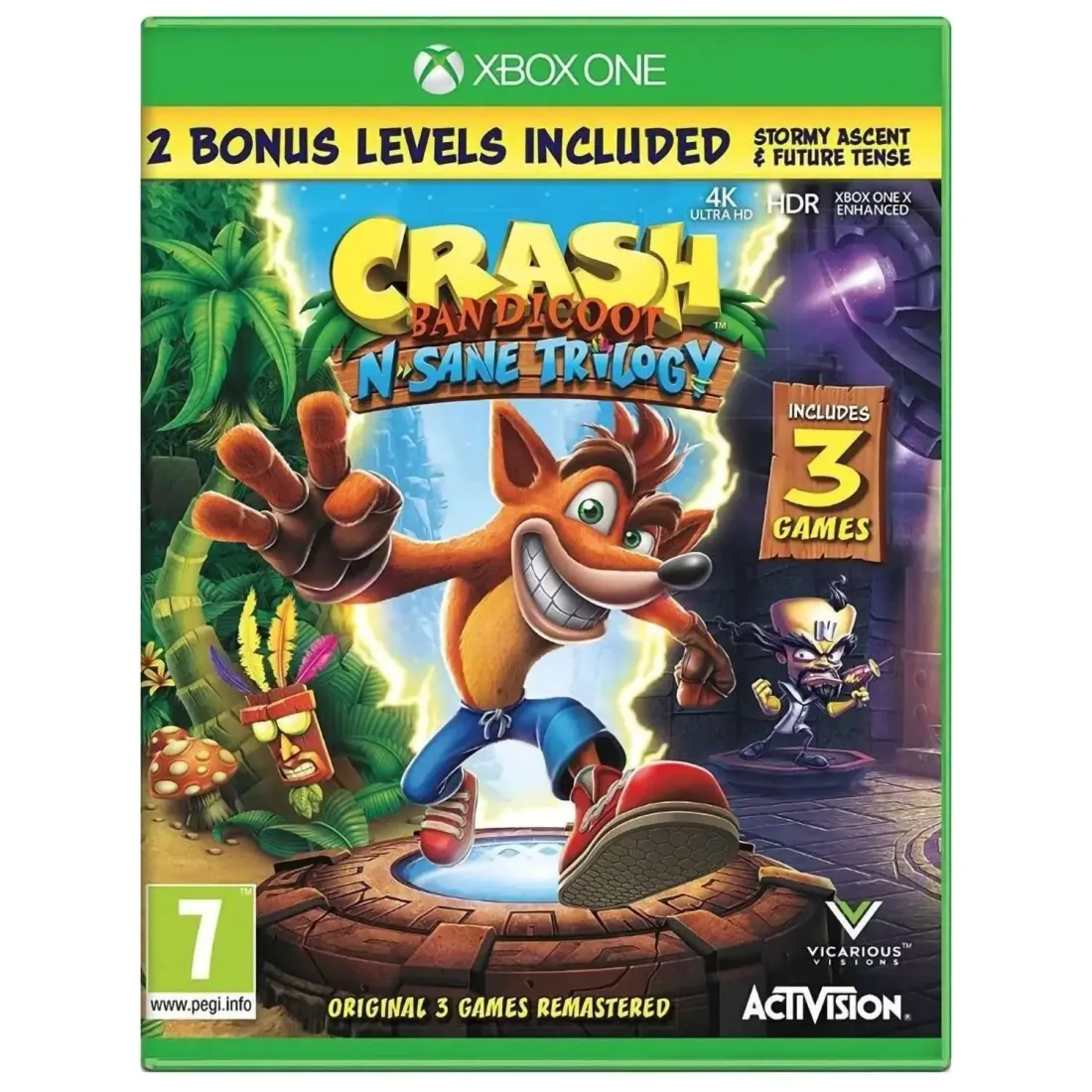 Crash Bandicoot N. Sane Trilogy /Xbox One Английская версия