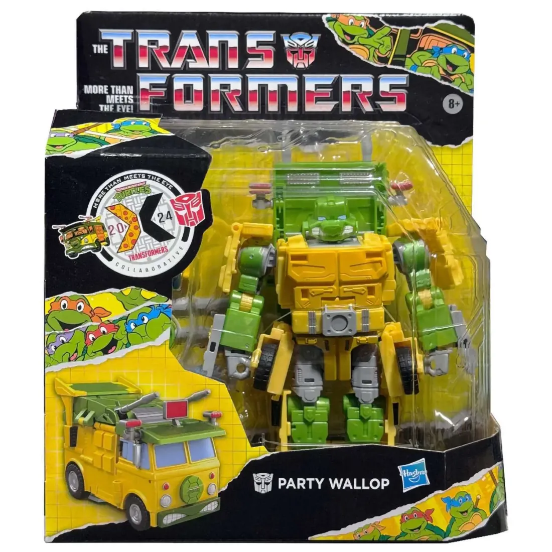 Фигурка Transformers Collaborative Teenage Mutant NinjaTurtles Party Wallop F96565L0