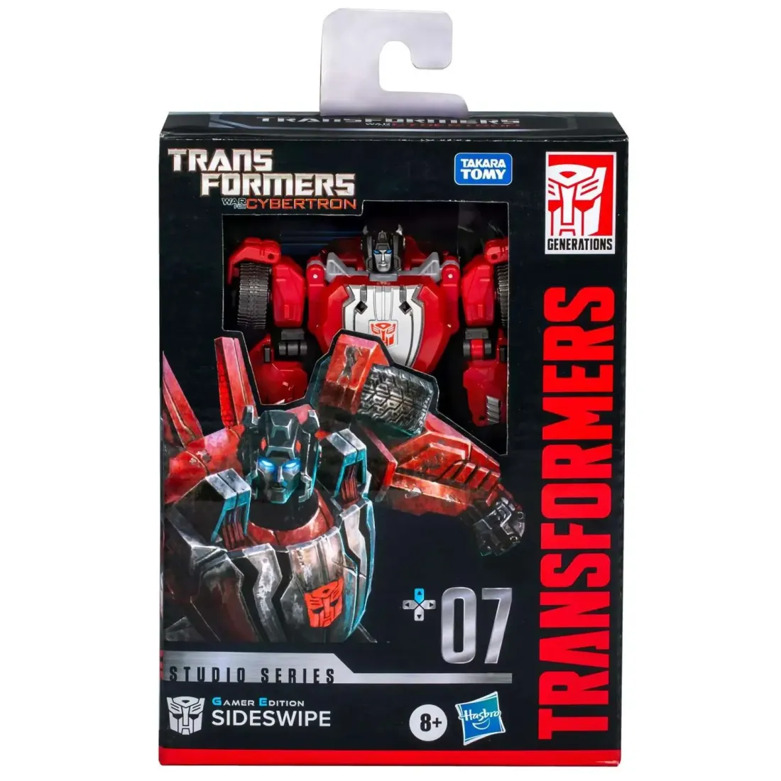 Фигурка Transformers Studio Series класс Делюкс Sideswipe (Gamer Edition) F8758ES0