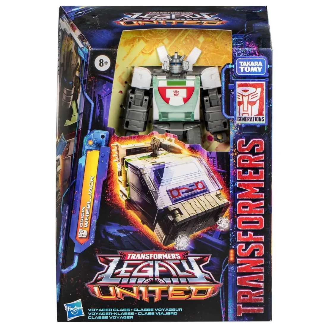 Фигурка Transformers Legacy United класс Вояджер Wheeljack F96885L0