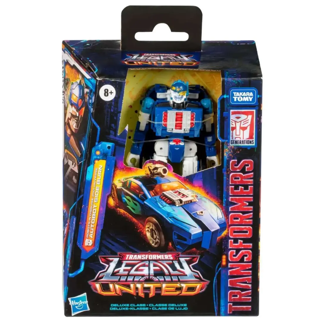 Фигурка Transformers Legacy United класс Делюкс Autobot Side Burn F85385X0
