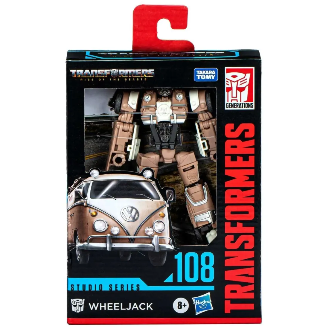 Фигурка Transformers Legacy United класс Делюкс Wheeljack F7233ES0