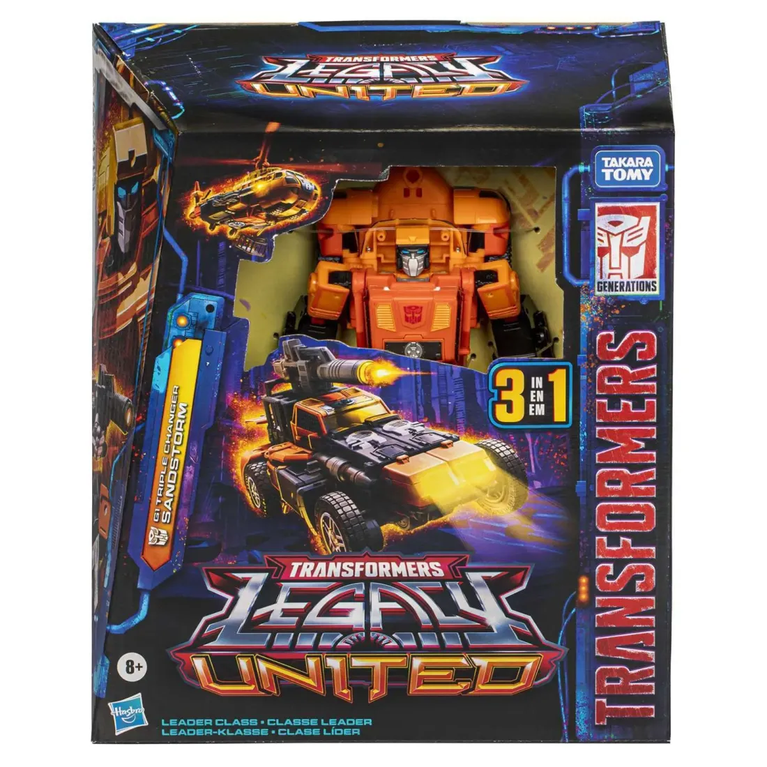 Фигурка Transformers Legacy United класс Лидер Sandstorm F85515X2