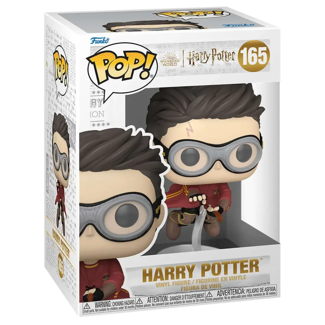 Фигурка Funko POP! Harry Potter POA Harry Potter w/Broom (Quidditch) (165) 76003