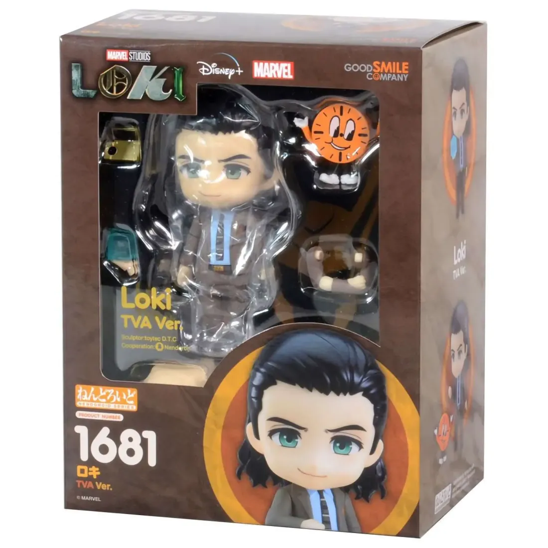 Фигурка Nendoroid Marvel Loki TVA & President 4580590127111
