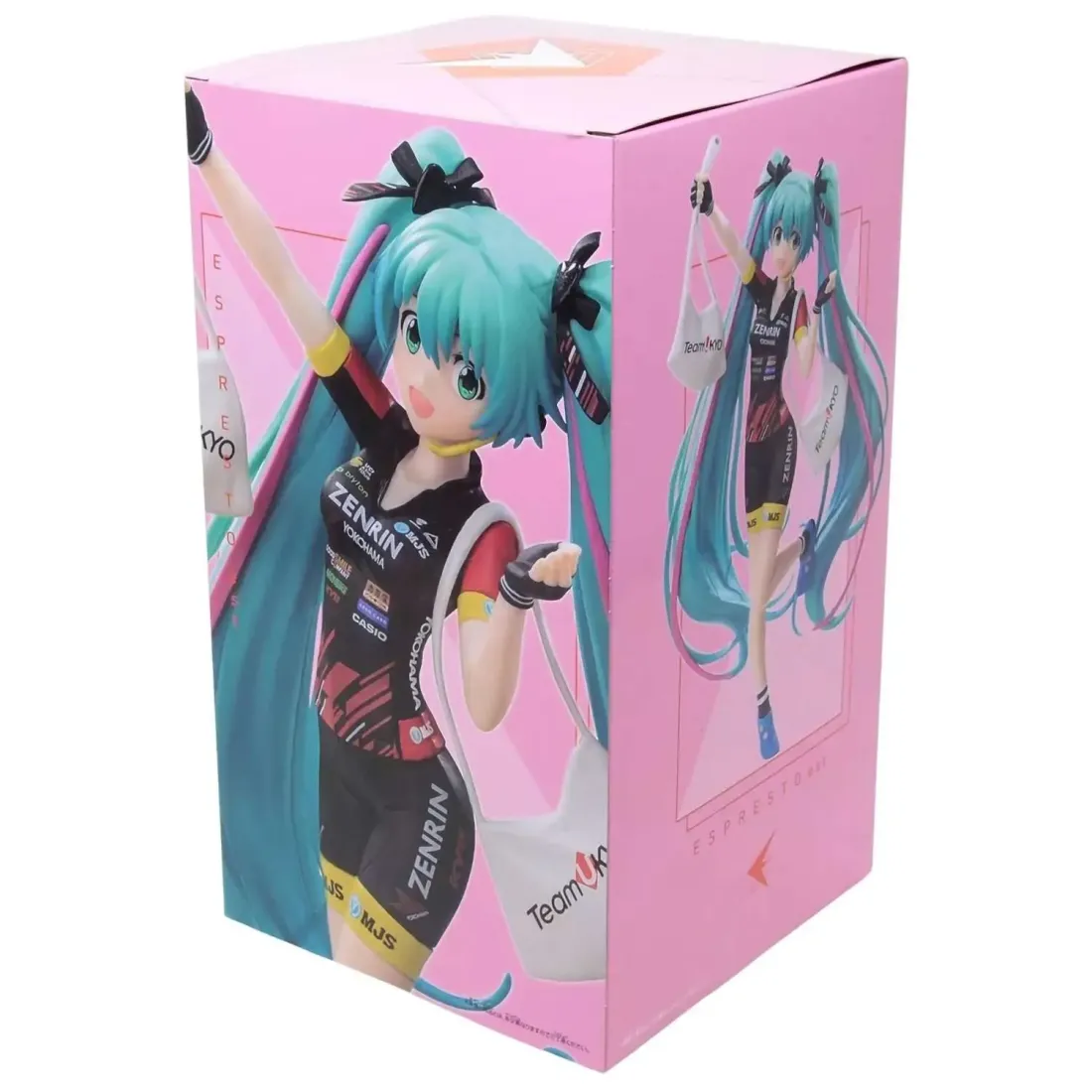 Фигурка Hatsune Miku Espresto Est Print & Hair Racing Miku 2019 Team Ukyo Cheering 4983164195125
