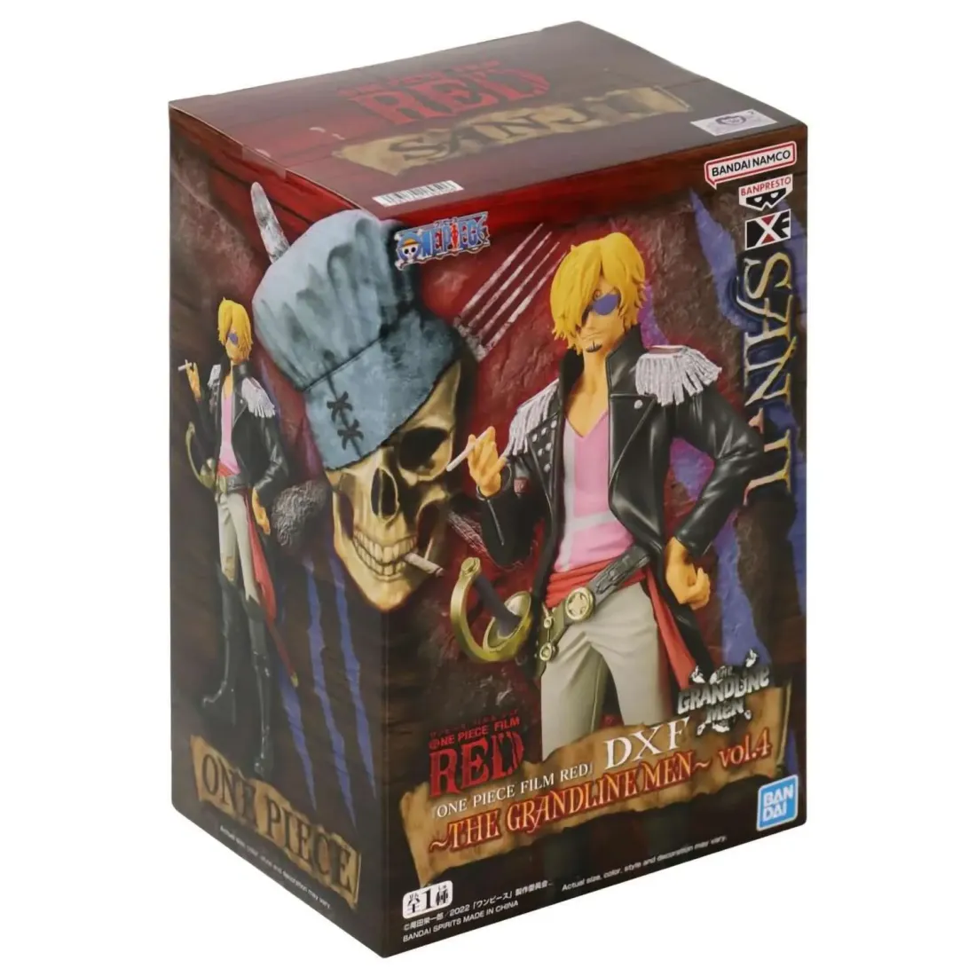 Фигурка One Piece Red Sanji The Grandline Men 4983164189506