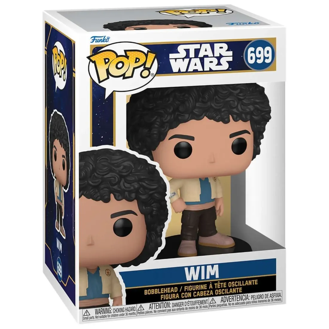 Фигурка Funko POP! Bobble Star Wars Skeleton Crew Wim (699) 76734