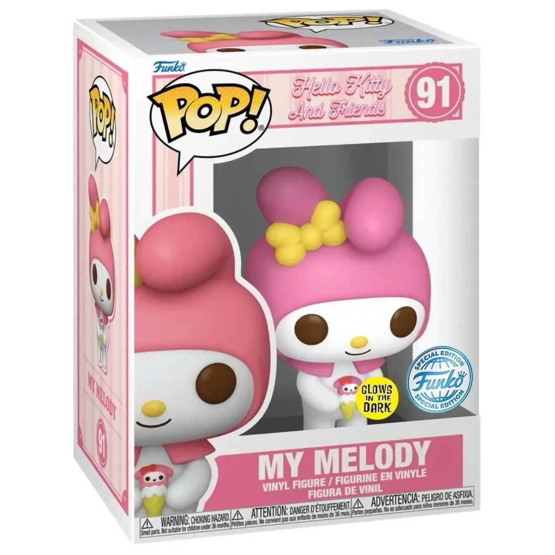 Фигурка Funko POP! Hello Kitty And Friends My Melody (GW) (Exc) (91) 84593