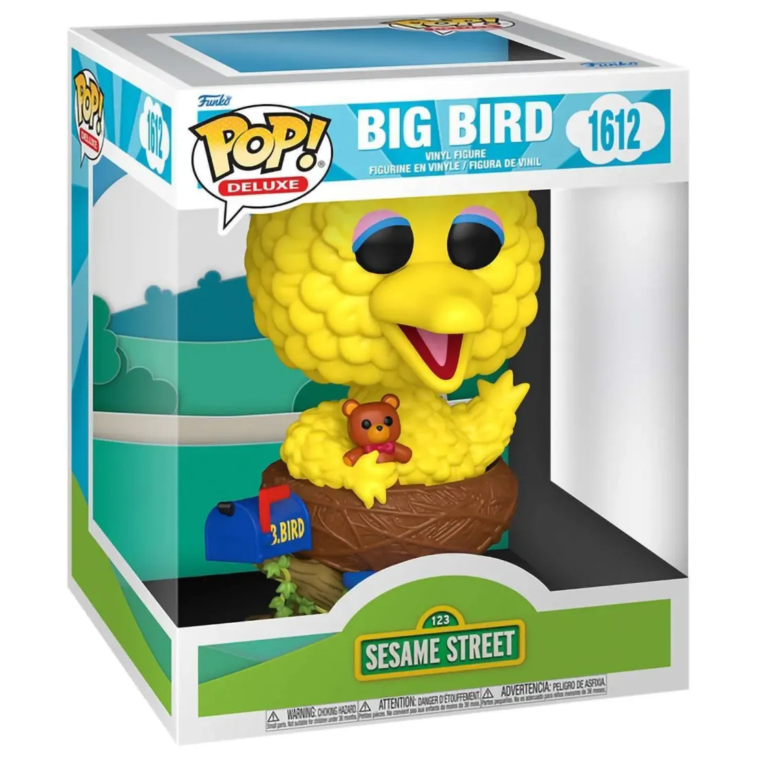 Фигурка Funko POP! Deluxe Sesame Street S3 Big Bird in Nest (1612) 80141
