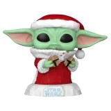 Фигурка Funko POP! Bobble Star Wars Holiday Grogu (747) 80009