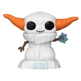 Фигурка Funko POP! Bobble Star Wars Holiday Grogu Snowman (748) 80011