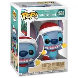 Фигурка Funko POP! Disney Lilo & Stitch Holiday Stitch with Hat (1503) 80037