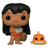 Фигурка Funko POP! Disney Lilo & Stitch Lilo with Pudge (1047) 55621
