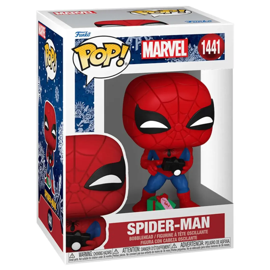Фигурка Funko POP! Bobble Marvel Spider-Man with Gift (1441) 82877