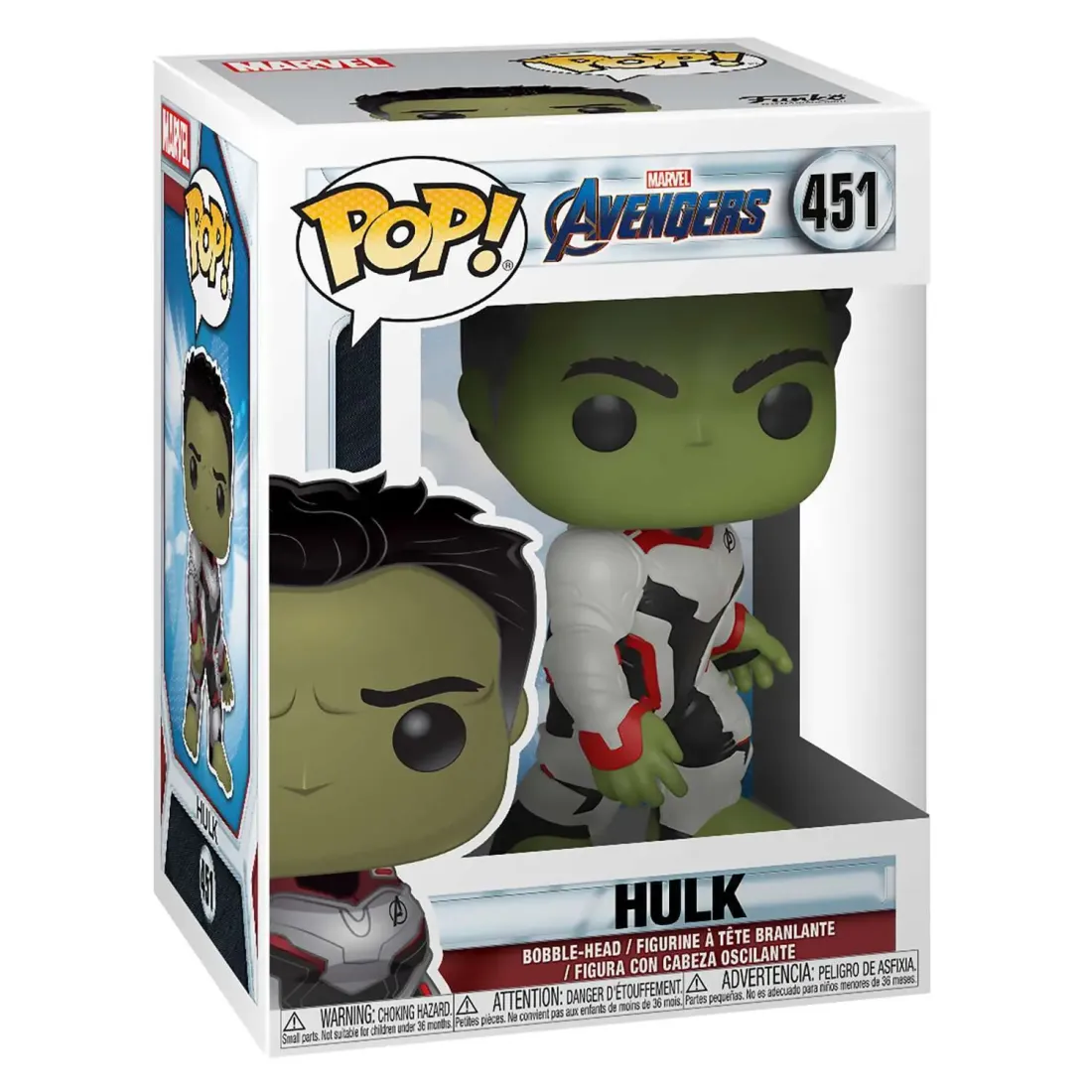 Фигурка Funko POP! Bobble Marvel Avengers Endgame Hulk (451) 36659