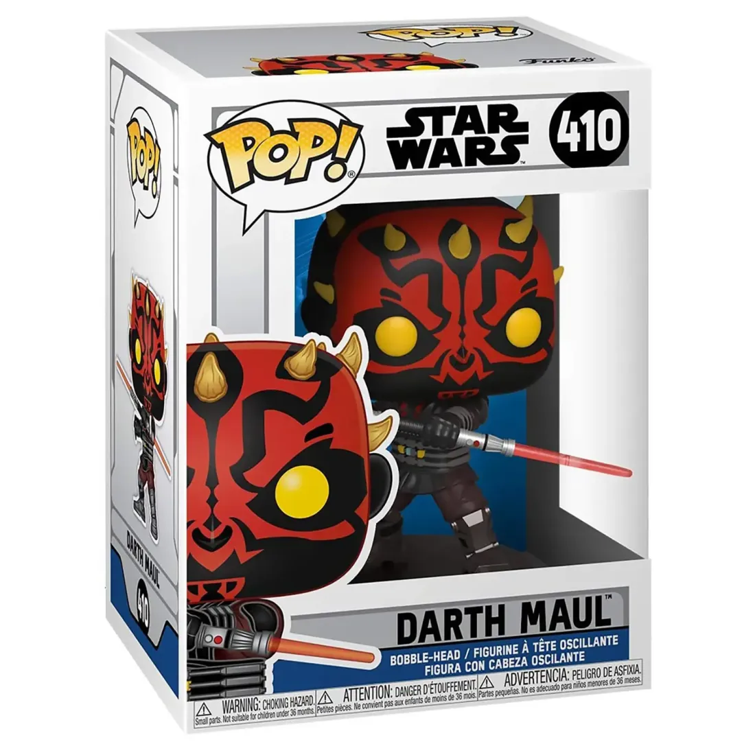 Фигурка Funko POP! Bobble Star Wars Clone Wars Darth Maul (410) 52025