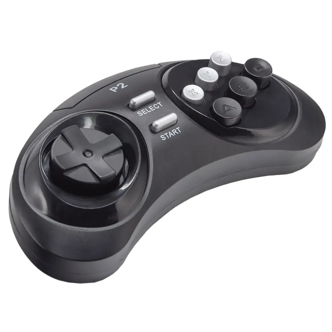 Retro Genesis Remix Wireless (8+16Bit) + 600 игр (AV кабель, 2 беспроводных джойстика)