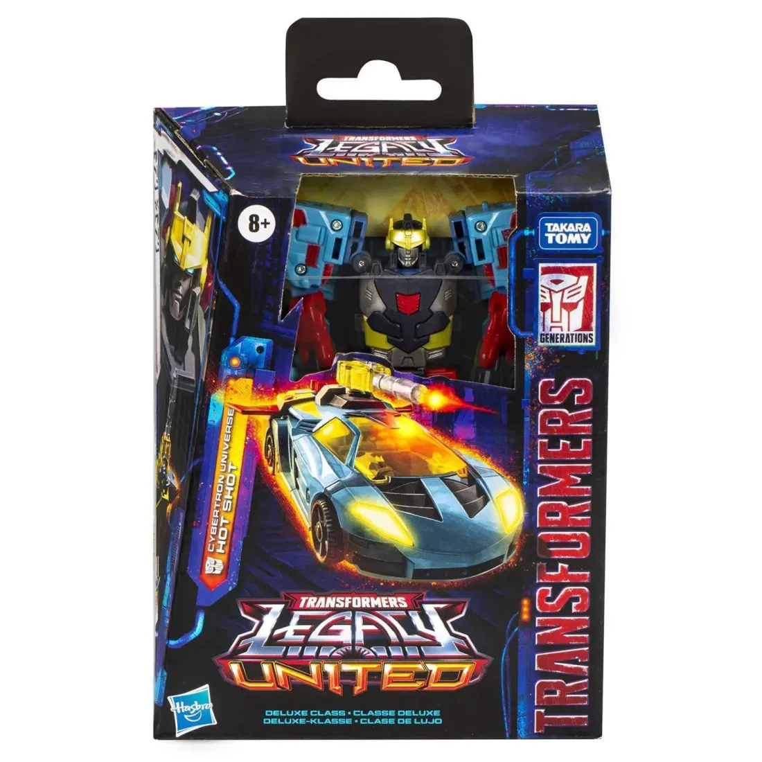 Фигурка Transformers Legacy United класс Делюкс Hot Shot F85355X0