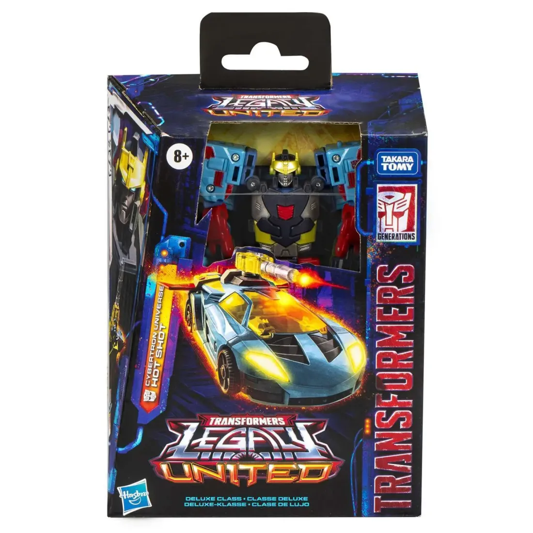 Фигурка Transformers Legacy United класс Делюкс Hot Shot F85355X0
