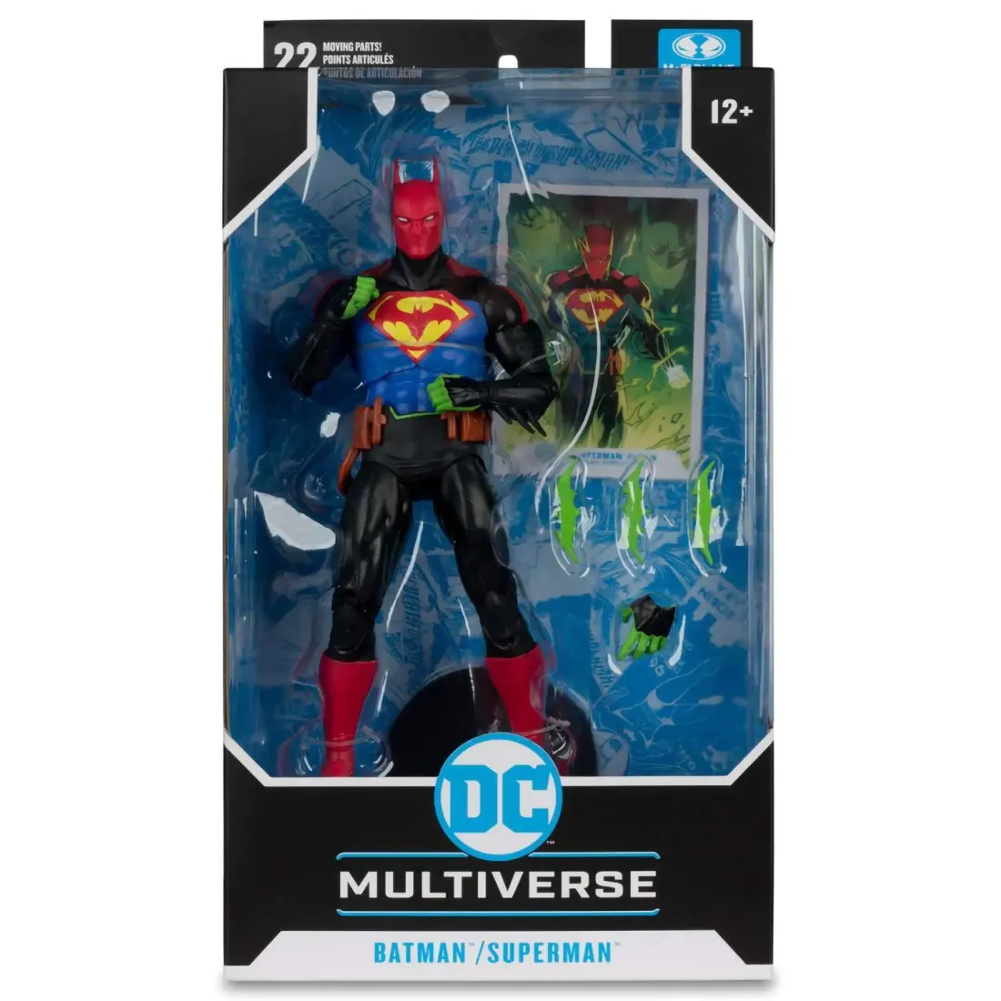 Фигурка McFarlane DC Multiverse Бэтмен/Супермен 18 см 787926172133