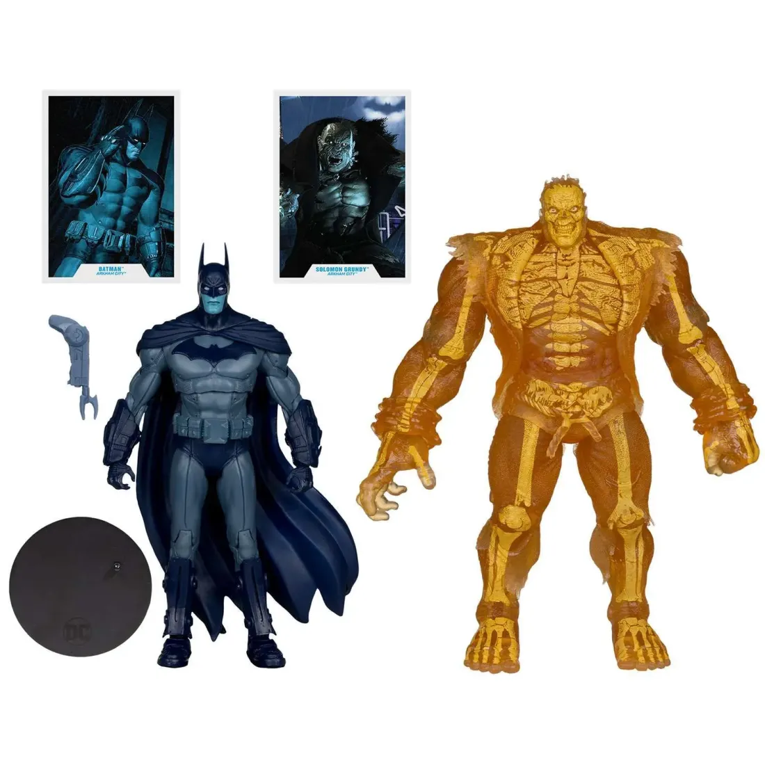 Фигурка McFarlane DC Collection Бэтмен и Соломон Гранди Arkham City (Gold Label) 2PK 18см 7879261599