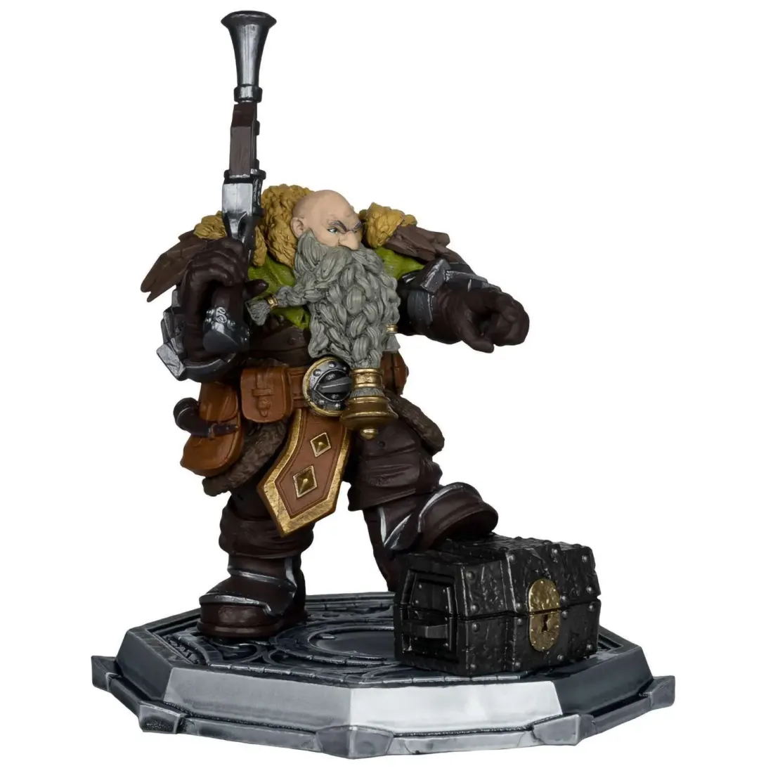 Фигурка McFarlane World Of Warcraft Posed Dwarf Hunter Beast Master/Marksman 15см 787926166767