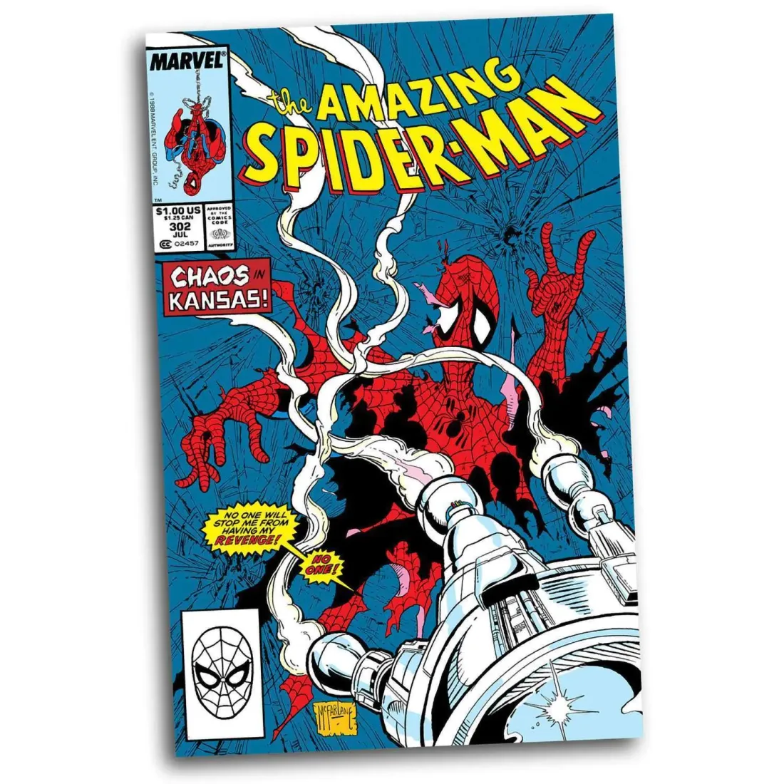 Фигурка Marvel McFarlane MARVEL Удивительный Человек-Паук 30 см 787926147711