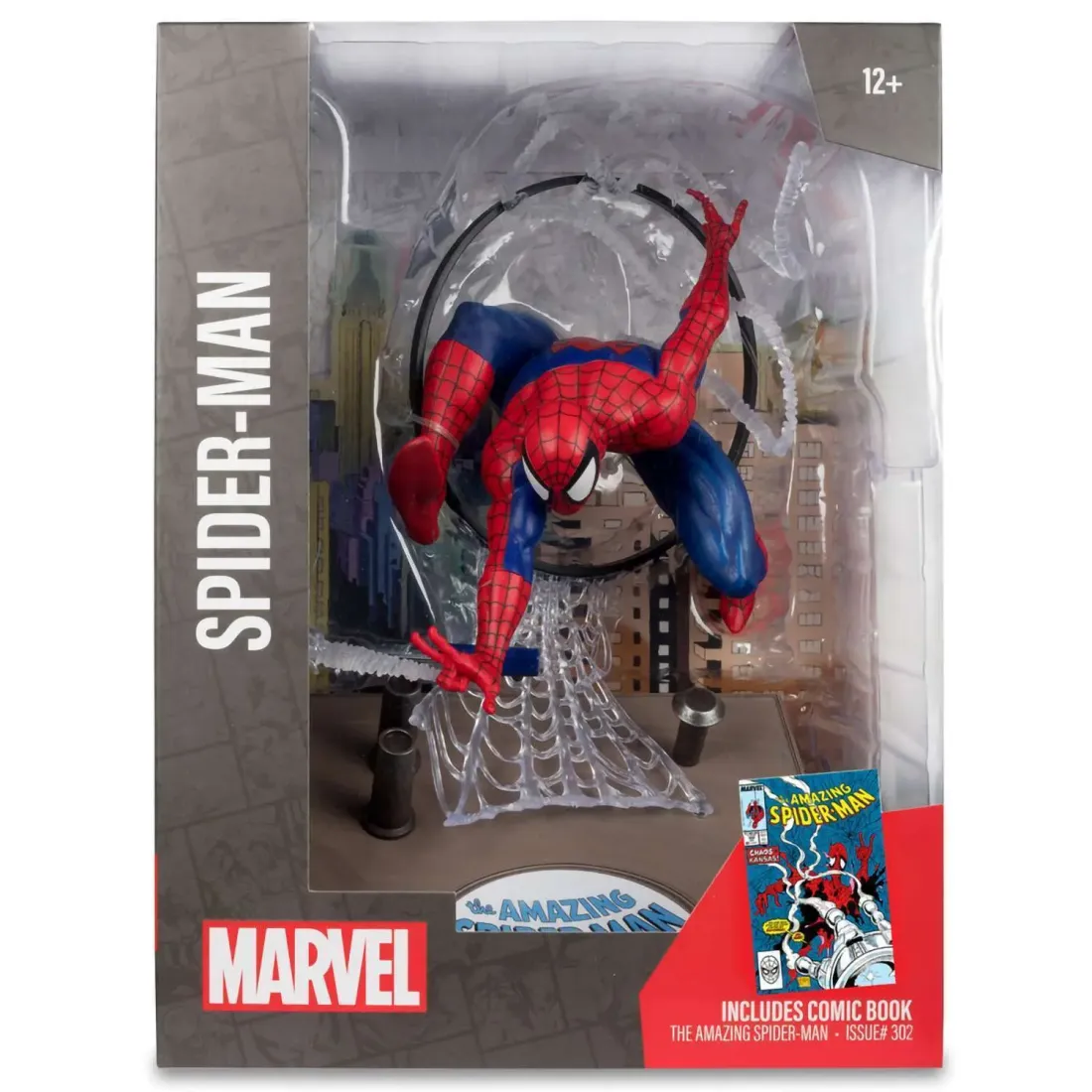 Фигурка Marvel McFarlane MARVEL Удивительный Человек-Паук 30 см 787926147711