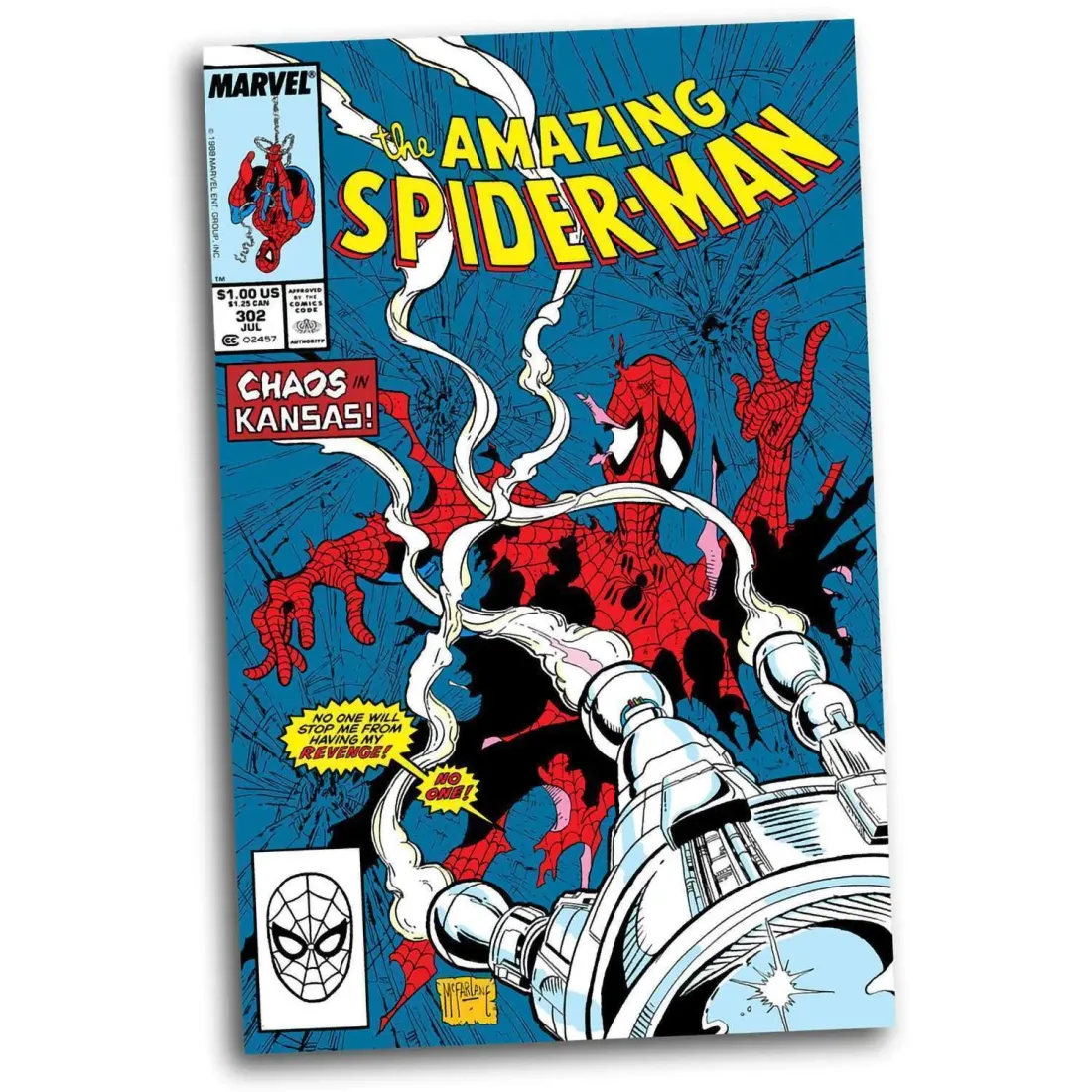 Фигурка Marvel McFarlane MARVEL Удивительный Человек-Паук 30 см 787926147711