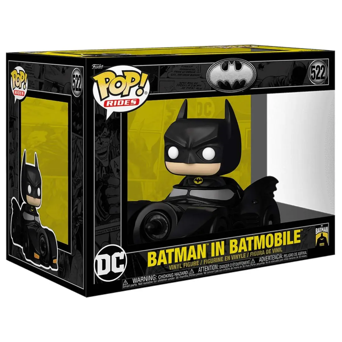 Фигурка Funko POP! Rides DC Batman 85th Batman in Batmobile (522) 80689