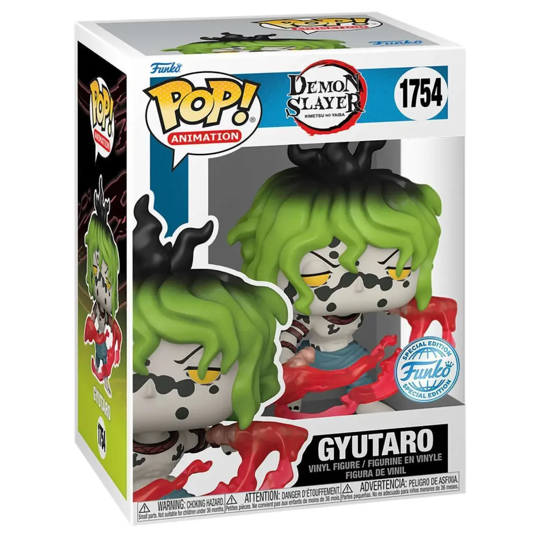 Фигурка Funko POP! Animation Demon Slayer S2 Gyutaro (Blood Attack) (Exc) (1754) 82448