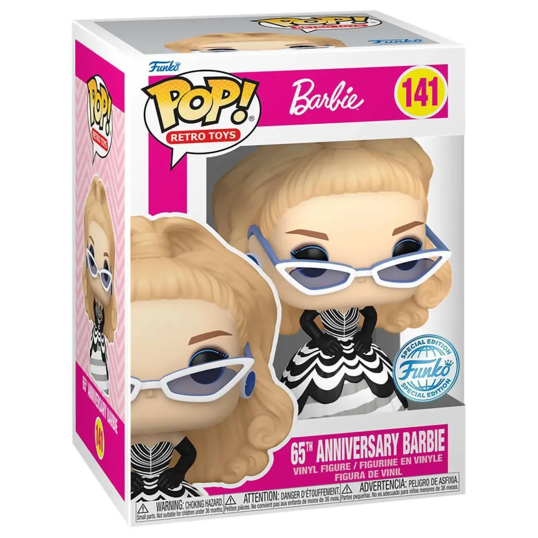 Фигурка Funko POP! Retro Toys Barbie 65th Barbie (Exc) (141) 82778